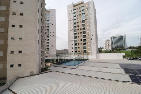 Vista da Sacada de apartamento para alugar com 3 quartos, 73m² em Granja Marileusa, Uberlândia