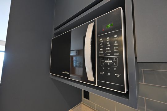 Cozinha de kitnet/studio para alugar com 1 quarto, 26m² em Vila Clementino, São Paulo