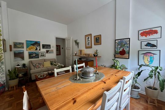 Sala de apartamento à venda com 3 quartos, 110m² em Gávea, Rio de Janeiro
