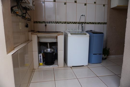 Área de Serviço de casa à venda com 3 quartos, 132m² em Cidade Jardim I, Americana