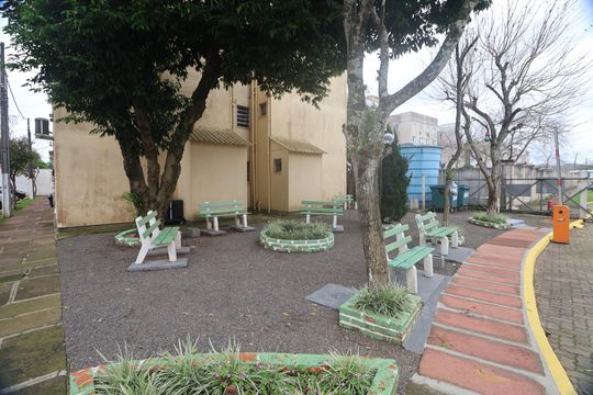 Área comum de apartamento para alugar com 2 quartos, 38m² em Mato Grande, Canoas