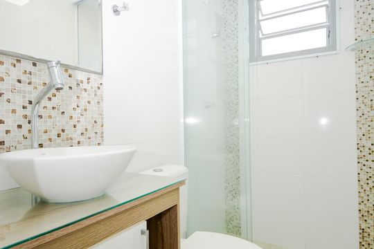 Banheiro de apartamento para alugar com 2 quartos, 48m² em Vila Bremen, Guarulhos