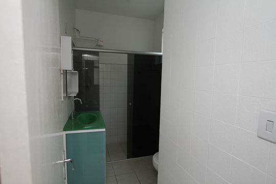 Banheiro Social de apartamento para alugar com 3 quartos, 90m² em Alto Caiçaras, Belo Horizonte
