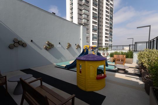 Área comum - Playground de apartamento para alugar com 2 quartos, 40m² em Vila Gustavo, São Paulo