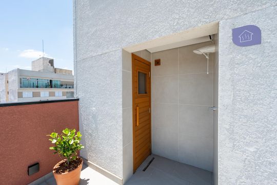 Área comum de apartamento à venda com 1 quarto, 26m² em Mirandópolis, São Paulo