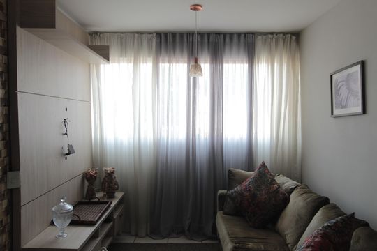 Sala de apartamento para alugar com 2 quartos, 51m² em Ouro Preto, Belo Horizonte