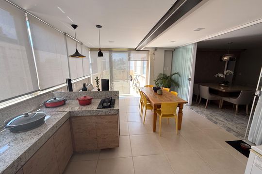 sala 2 de apartamento à venda com 3 quartos, 134m² em Buritis, Belo Horizonte