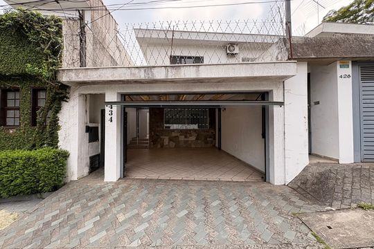 Fachada de casa à venda com 3 quartos, 140m² em Jardim, Santo André