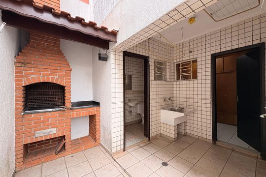 Lavanderia de casa à venda com 3 quartos, 140m² em Jardim, Santo André
