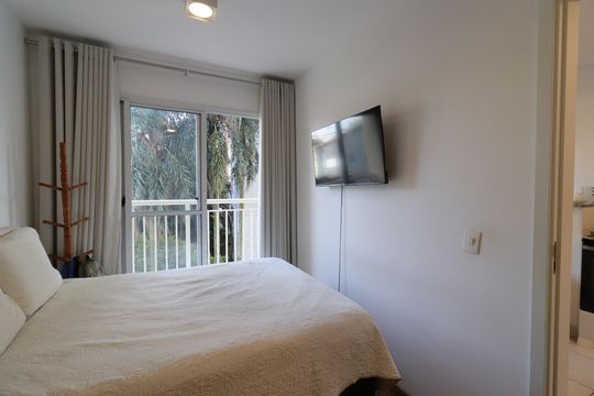 Quarto de apartamento para alugar com 1 quarto, 32m² em Jardim Prudência, São Paulo