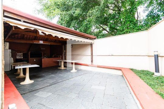 Área comum - Churrasqueira de apartamento à venda com 3 quartos, 72m² em Ibirapuera, São Paulo
