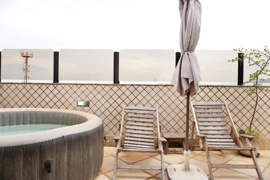 Área da Cobertura de apartamento à venda com 3 quartos, 110m² em Fernão Dias, Belo Horizonte
