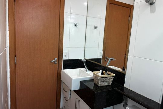 Banheiro de apartamento à venda com 3 quartos, 169m² em Sagrada Família, Belo Horizonte