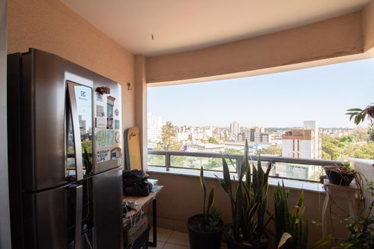 Varanda da Sala de apartamento à venda com 3 quartos, 75m² em Ouro Preto, Belo Horizonte