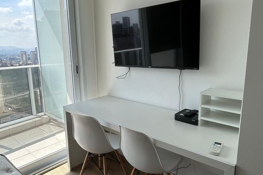 Sala/Quarto de apartamento à venda com 1 quarto, 22m² em Sé, São Paulo
