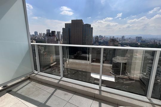 Varanda de apartamento à venda com 1 quarto, 22m² em Sé, São Paulo