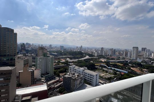 Varanda de apartamento à venda com 1 quarto, 22m² em Sé, São Paulo