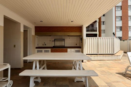Área comum - Churrasqueira de apartamento para alugar com 3 quartos, 120m² em Vila Jequitibas, Campinas