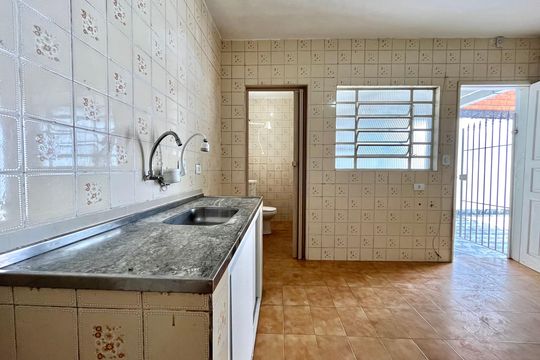 Cozinha de casa para alugar com 1 quarto, 55m² em Vila do Encontro, São Paulo
