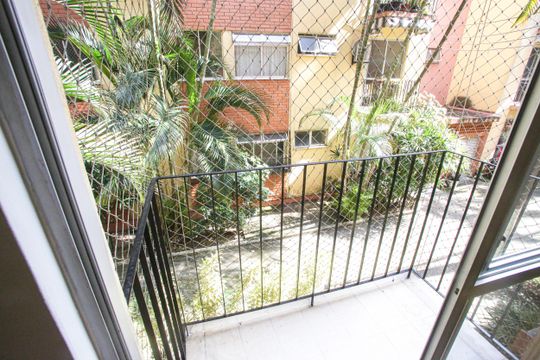 Varanda da Sala de apartamento à venda com 2 quartos, 59m² em Jacarepaguá, Rio de Janeiro