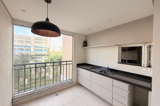 Sacada de apartamento à venda com 2 quartos, 87m² em Jardim Trevo, Jundiaí