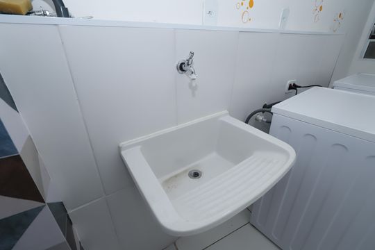 Área comum de kitnet/studio para alugar com 1 quarto, 42m² em Cidade Mãe do Céu, São Paulo