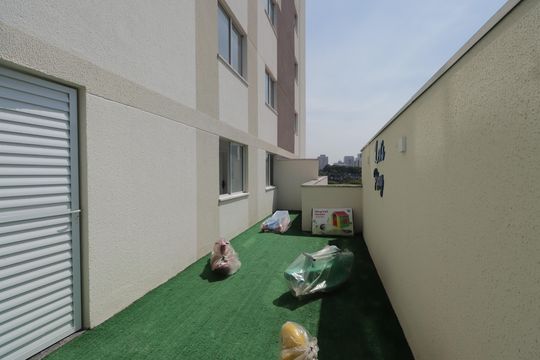 Área comum - Playground de kitnet/studio para alugar com 1 quarto, 42m² em Cidade Mãe do Céu, São Paulo