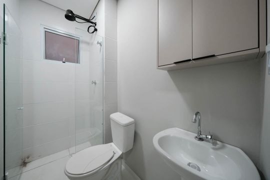 Banheiro de apartamento para alugar com 1 quarto, 30m² em Cidade Patriarca, São Paulo