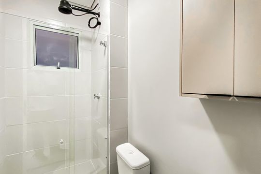 Banheiro  de apartamento para alugar com 1 quarto, 30m² em Cidade Patriarca, São Paulo