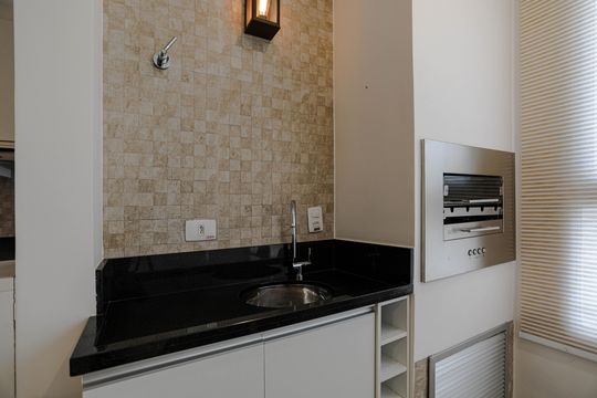 Varanda Gourmet de apartamento para alugar com 1 quarto, 41m² em Loteamento Mogilar, Mogi das Cruzes