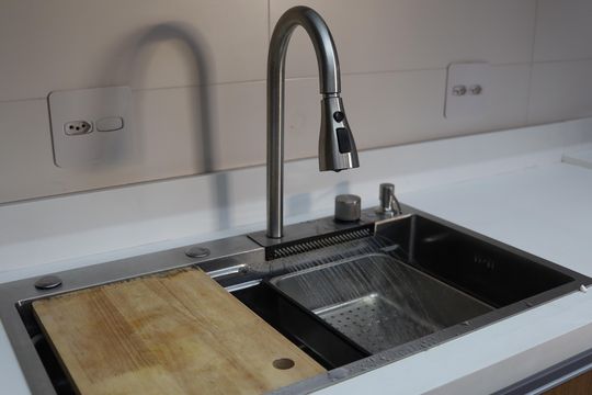 Cozinha de apartamento para alugar com 2 quartos, 49m² em Vila Militar, Barueri