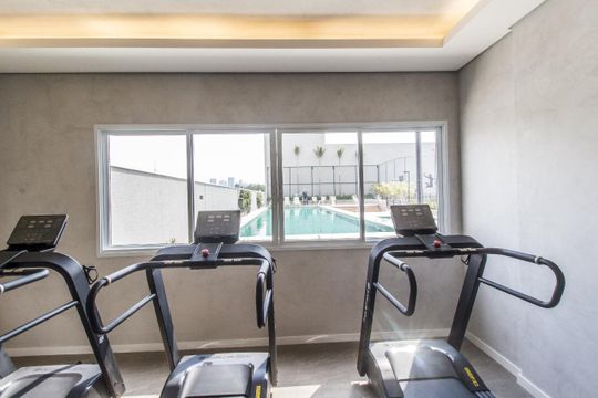 Área comum - Academia de apartamento para alugar com 2 quartos, 49m² em Vila Militar, Barueri
