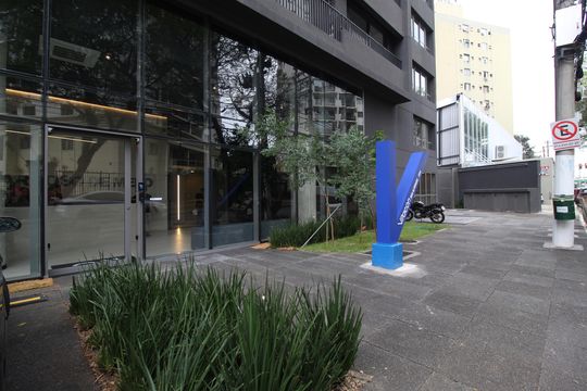 Fachada de kitnet/studio para alugar com 1 quarto, 24m² em Vila Olímpia, São Paulo