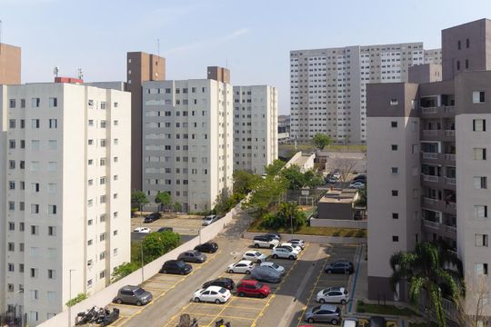 Vista da Sacada de apartamento à venda com 2 quartos, 50m² em Parque São Lourenço, São Paulo