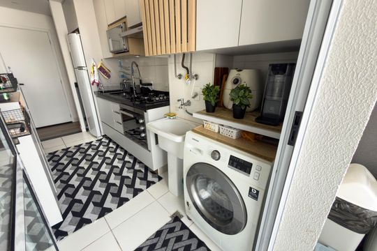 Área de Serviço de apartamento à venda com 2 quartos, 54m² em Ipiranga, São Paulo
