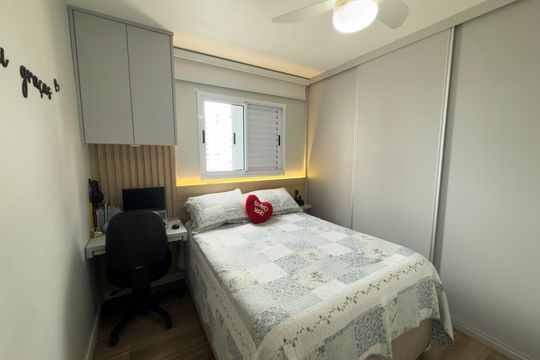 Quarto 1 de apartamento à venda com 2 quartos, 54m² em Ipiranga, São Paulo