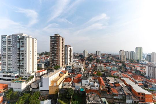 Vista da varanda de apartamento à venda com 3 quartos, 79m² em Vila Dom Pedro Ii, São Paulo
