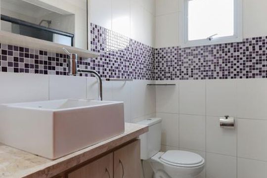 Banheiro da suíte de apartamento à venda com 3 quartos, 79m² em Vila Dom Pedro Ii, São Paulo