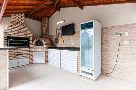 Área comum - Churrasqueira de apartamento à venda com 3 quartos, 79m² em Vila Dom Pedro Ii, São Paulo