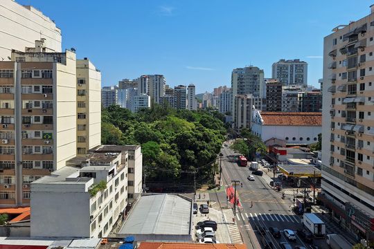 Vista da Sala de apartamento à venda com 2 quartos, 89m² em Icaraí, Niterói