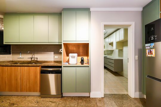 Cozinha de apartamento à venda com 4 quartos, 310m² em Vila Andrade, São Paulo
