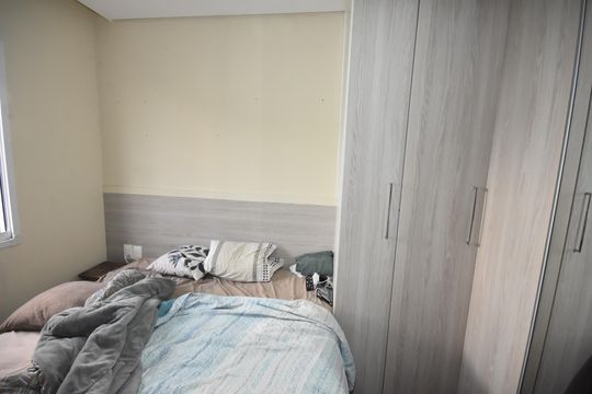 quarto 1 de apartamento à venda com 2 quartos, 50m² em Vila Nambi, Jundiaí
