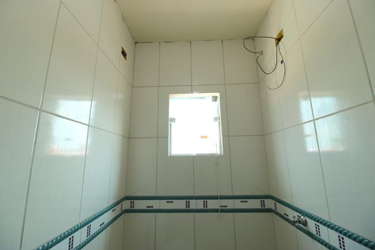 Banheiro de casa para alugar com 3 quartos, 90m² em Jardim Santa Cecilia, Sorocaba