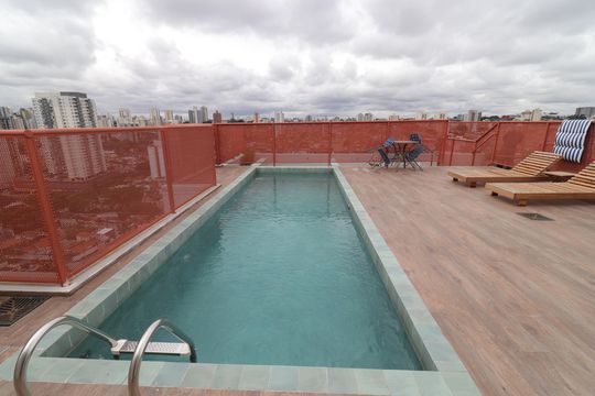 Área comum - Piscina de apartamento para alugar com 2 quartos, 40m² em Jardim Prudência, São Paulo