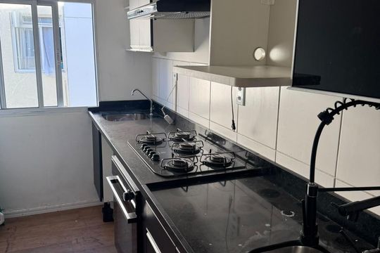 Cozinha de apartamento para alugar com 2 quartos, 43m² em Campo Grande, Rio de Janeiro