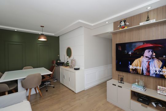 Sala de apartamento à venda com 2 quartos, 67m² em Tatuapé, São Paulo