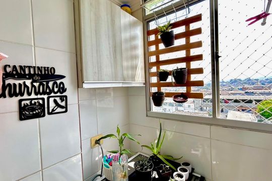 Área de Serviço de apartamento à venda com 2 quartos, 48m² em Jardim Silvestre, Guarulhos