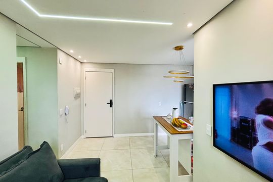 Sala de apartamento para alugar com 2 quartos, 42m² em Vila Silvia, São Paulo