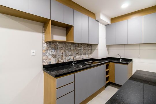 Cozinha de apartamento para alugar com 2 quartos, 34m² em Centro, Guarulhos