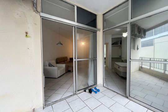 Varanda de apartamento à venda com 1 quarto, 52m² em Barra da Tijuca, Rio de Janeiro